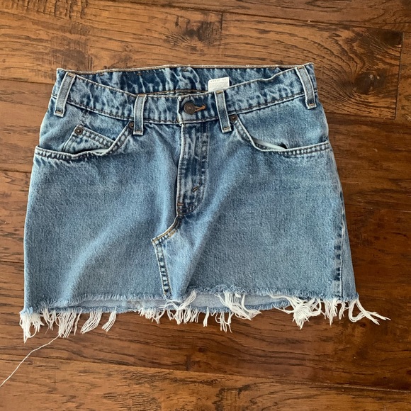 Levi's Dresses & Skirts - Levis denim skirt
